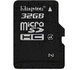 Kingston SDC4-32GBSP 32GB Class 4 microSDHC Memory Card