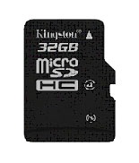 Kingston SDC4-32GBSP 32GB Class 4 microSDHC Memory Card