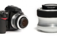 Lensbaby Scout with Fisheye SLR camera lens