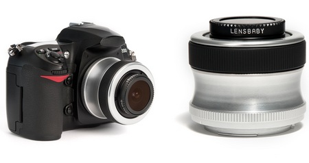 Lensbaby Scout with Fisheye SLR camera lens