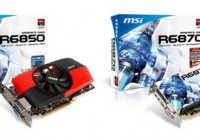 MSI R6870-2PM2D1GD5 and R6850-PM2D1GD5 Graphics Cards