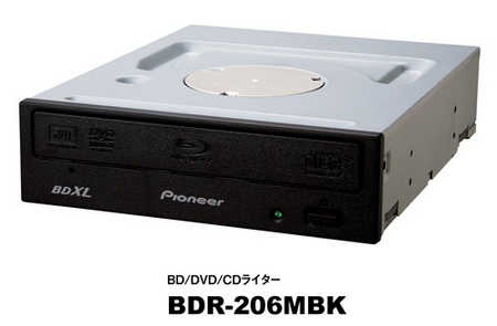 Pioneer BDR-206MBK BDXL DVD CD Burner