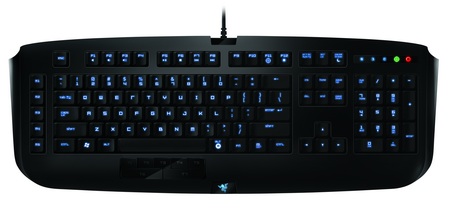 Razer Anansi MMO Gaming Keyboard top