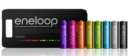 Sanyo eneloop tones glitter Limited Edition AA