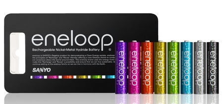 Sanyo eneloop tones glitter Limited Edition AAA