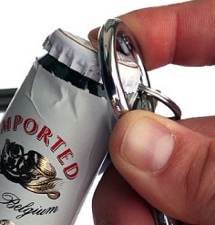 Screwpop 4-in-1 Keychain Tool bottle opener