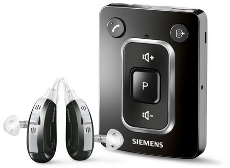 Siemens miniTek connects gedgets with hearing instruments