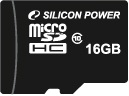 Silicon Power Class 10 microSDHC Memory Card