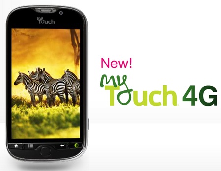 T-Mobile myTouch 4G Coming on 3 November