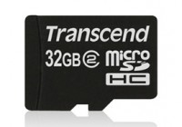 Transcend 32GB Class 2 microSDHC Memory Card