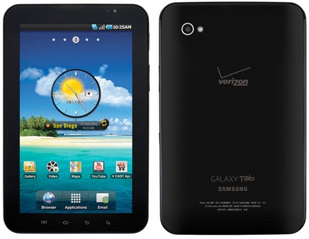 Verizon's Samsung Galaxy Tab coming on 11 November