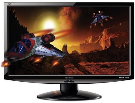 ViewSonic V3D241wm-LED 3D-Capable Full HD LED Display