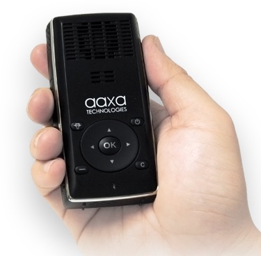 AAXA L1 v2 Laser Pico Projector Announced on hand