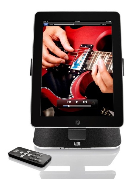 Altec Lansing Octiv Stage MP450 iPad Speaker Dock portrait