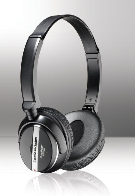 Audio-Technica ATH-ANC25 QuietPoint Active Noise-Cancelling Headphones