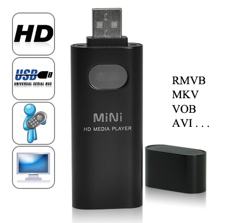 Chinavasion CVNZ-E142 Smallest HD Media Player 1