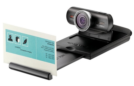 Creative Live! Cam Socialize HD 1080 HD Webcam business card scan