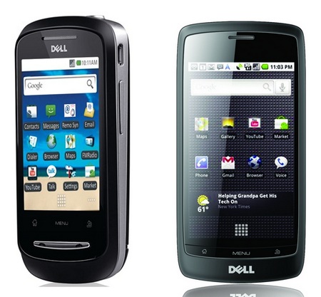 Dell XCD28 and XCD35 Android Smartphones for India