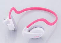 Elecom Actrail EHP-SPNBS01 Wireless Headphones for iPod Shuffle pink