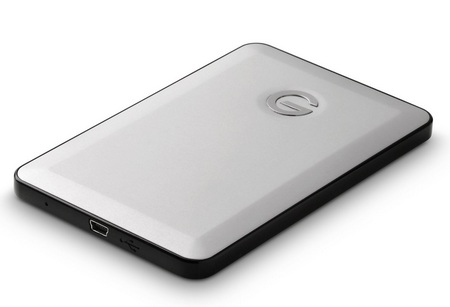 G-Technology G-DRIVE slim Portable Hard Drive for Mac Users angle