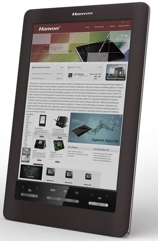 Hanvon to release Color E-ink E-book Reader