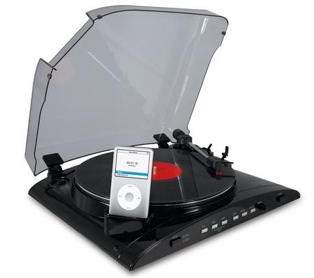 ION Audio iPROFILE Turntable with Direct-to-iPod Transfer