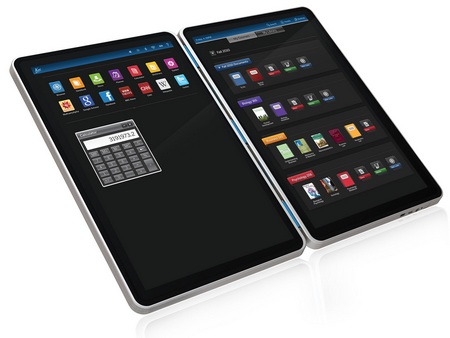 Kno dual-screen textbook tablet