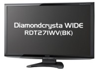 Mitsubishi Diamondcrysta WIDE RDT271WV(BK) LED-Backlit LCD Display