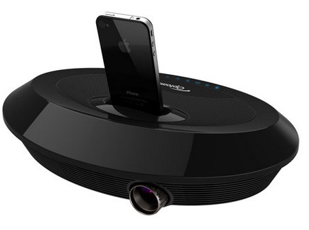 Optoma Neo-i Pico Projector with iPhone Dock