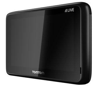 TomTom GO 2405 TM and GO 2505 TM GPS Navigation Devices angle