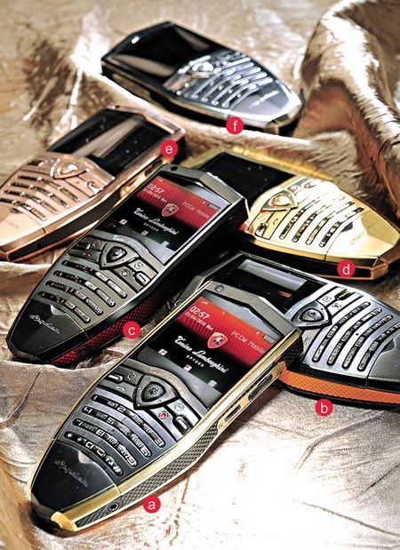 Tonino Lamborghini Spyder Series Mobile Phones all