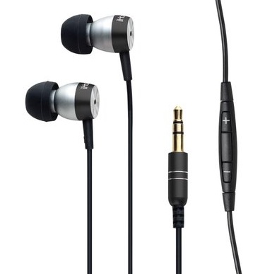 iHome iB24 Noise Isolating Metal Earphones