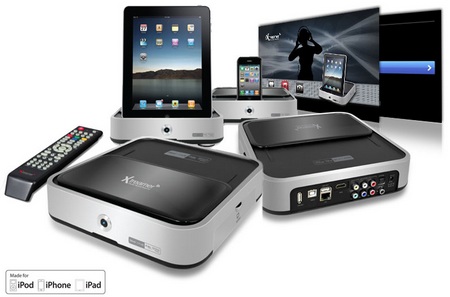 iXtreamer Hybrid Media Player with Dock for iDevices