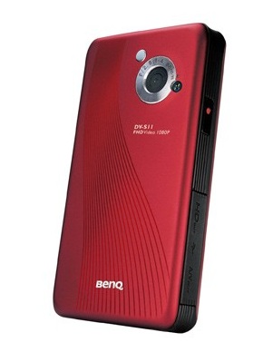 BenQ DV S11 Full HD Camcorder Pico Projector Combo back