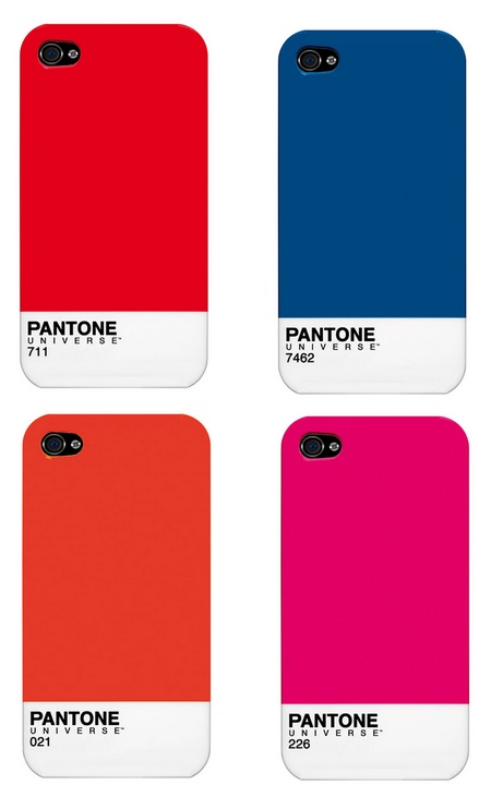 Case Scenario Pantone Cases for iPhone 4 Red 711 Blue 7462 Orange 021 Pink 226