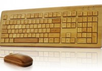 Full Bamboo Keyboard and Mouse Combo