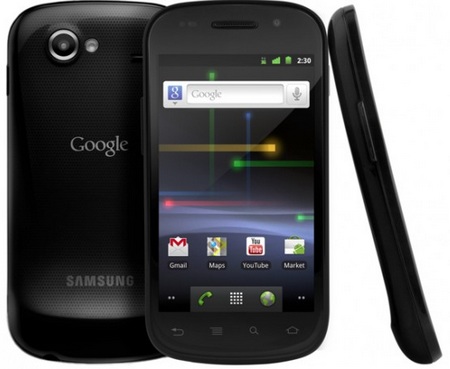 Google Nexus S by Samsung Android 2.3 Smartphone front back