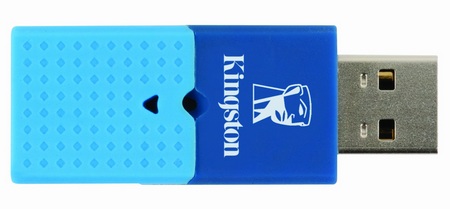 Kingston DataTraveler Mini Fun G2 USB Flash Drive blue