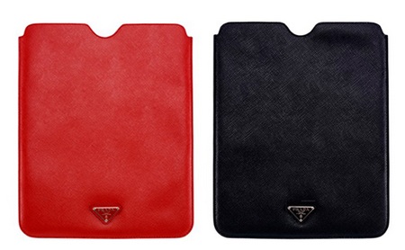 Prada Leather iPad Sleeves