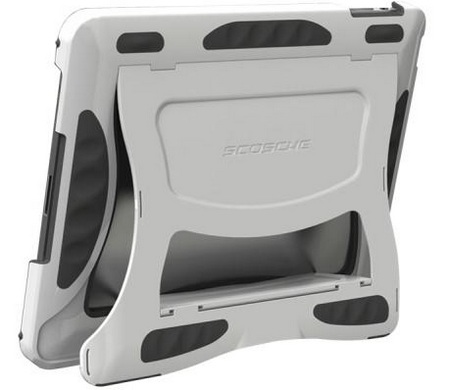 Scosche kickBACK P1 Hybrid Case with Kickstand for iPad landscape back