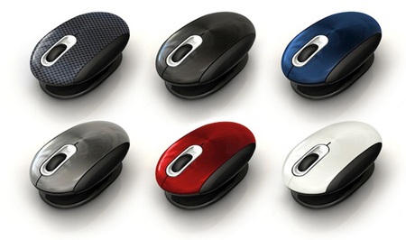 Smartfish Whirl Mini Laser Mouse with Anti-Gravity Comfort Pivot