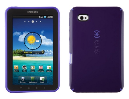 Speck Candyshell Cases for Galaxy Tab purple