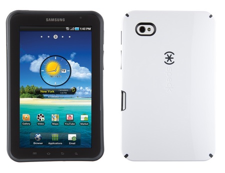 Speck Candyshell Cases for Galaxy Tab white