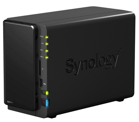 Synology DiskStation DS211+ 2-bay All-in-1 NAS Server