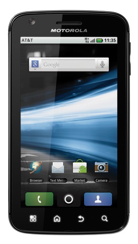 AT&T Motorola ATRIX 4G Dual Core Android Phone front