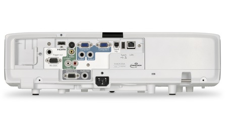 Epson PowerLite D6150, D6155W and D6250 Projectors for Higher Education back