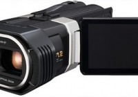 JVC GS-TD1 Full HD 3D Camcorder LCD display