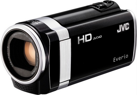 JVC HD Everio GZ-HM450 and GZ-HM440 Full HD Camcorders black