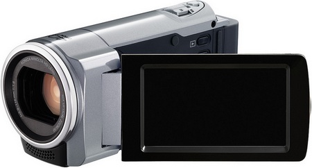 JVC HD Everio GZ-HM50 and GZ-HM30 720p HD Camcorders silver