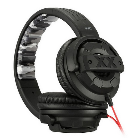 JVC Xtreme Xplosives HA-M5X around-the-ear headphones